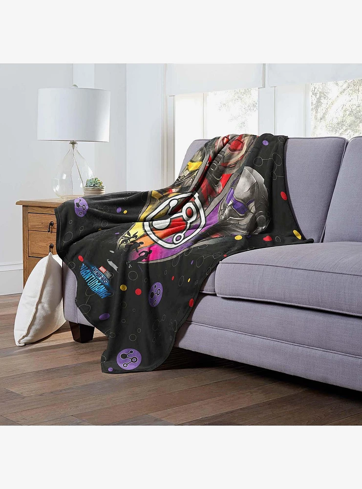 Marvel Ant-Man Quantumania Silk Touch Throw Blanket