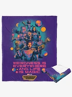 Marvel Guardians of the Galaxy: Vol. 3 Weirdness Is Everywhere Silk Touch Throw Blanket