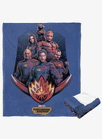 Marvel Guardians of the Galaxy: Vol. 3 Guardians Together Silk Touch Throw Blanket