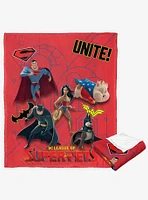 DC League Of Super-Pets Super Pet Team Silk Touch Throw Blanket