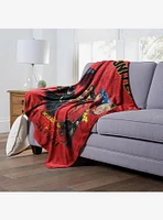 DC League Of Super-Pets Super Pet Team Silk Touch Throw Blanket