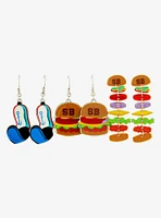 SpongeBob SquarePants Krabby Patty Earring Set — BoxLunch Exclusive