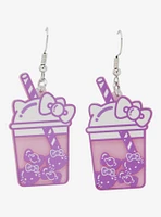 Sanrio Hello Kitty and Friends Hello Kitty Boba Cup Earrings - BoxLunch Exclusive