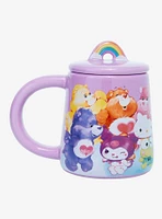 Hello Kitty And Friends X Care Bears Rainbow Mug With Lid