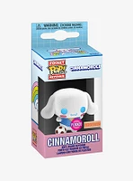 Funko Pocket Pop! Sanrio Cinnamoroll Flocked Vinyl Keychain - BoxLunch Exclusive