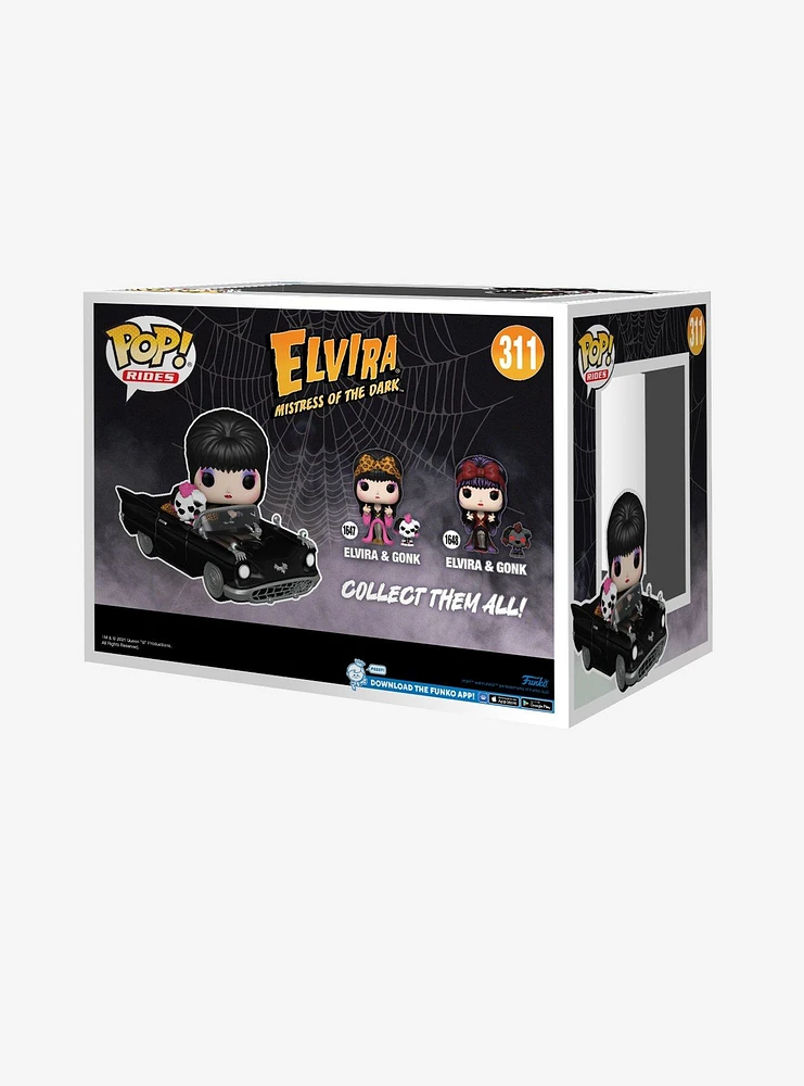 Funko Elvira: Mistress Of The Dark Pop! Rides Elvira & Gonk Vinyl Figure