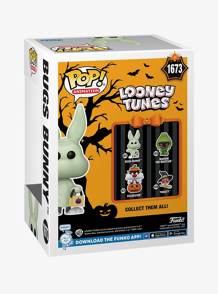 Funko Looney Tunes Pop! Animation Bugs Bunny Ghost Vinyl Figure