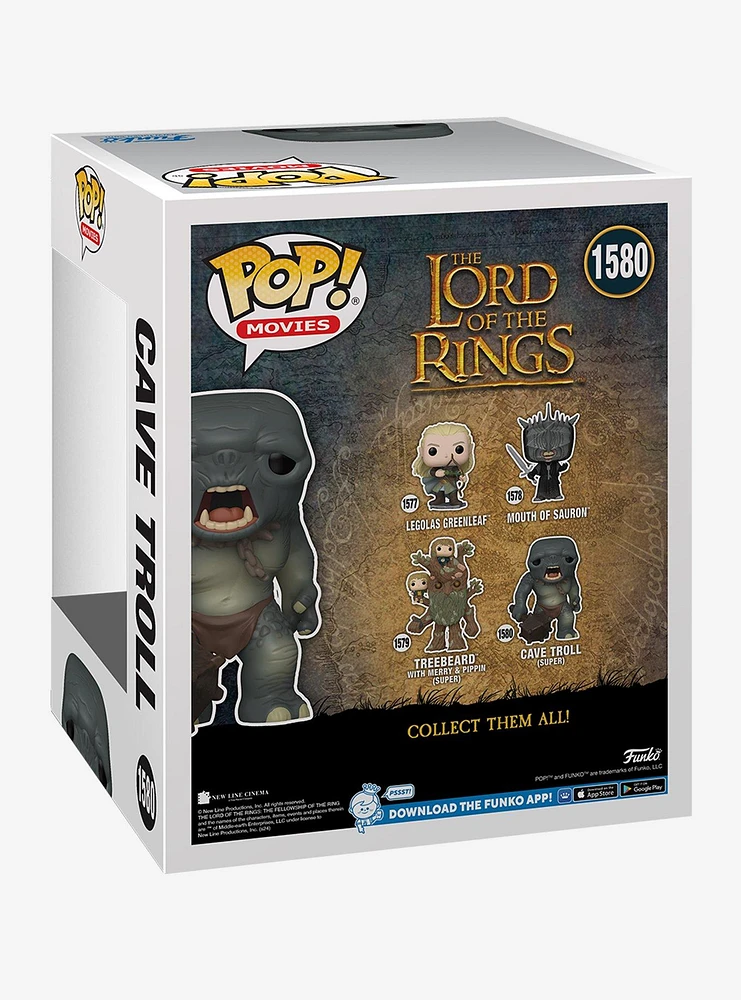 Funko The Lord Of The Rings Pop! Movies Cave Troll Vinyl Figure