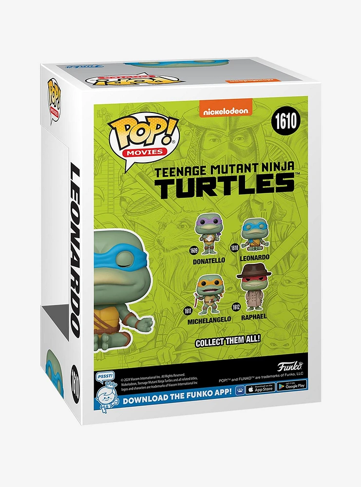 Funko Teenage Mutant Ninja Turtles Pop! Movies Leonardo (Meditating) Vinyl Figure