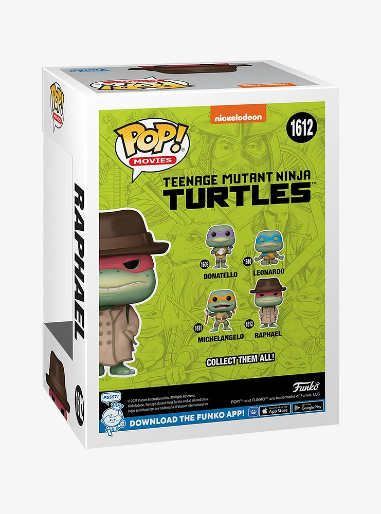 Funko Teenage Mutant Ninja Turtles Pop! Movies Raphael (Trench Coat) Vinyl Figure