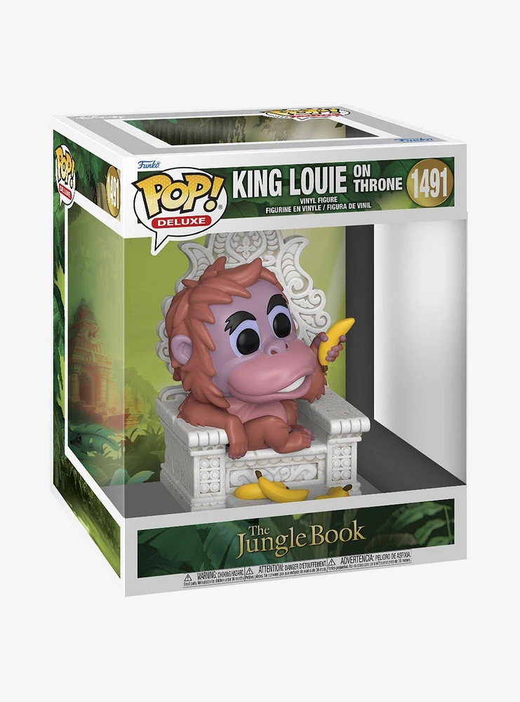 Funko Disney The Jungle Book Pop! Deluxe King Louie On Throne Vinyl Figure