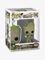 Funko Marvel We Are Groot Pop! Groot As Iron Man Vinyl Bobblehead