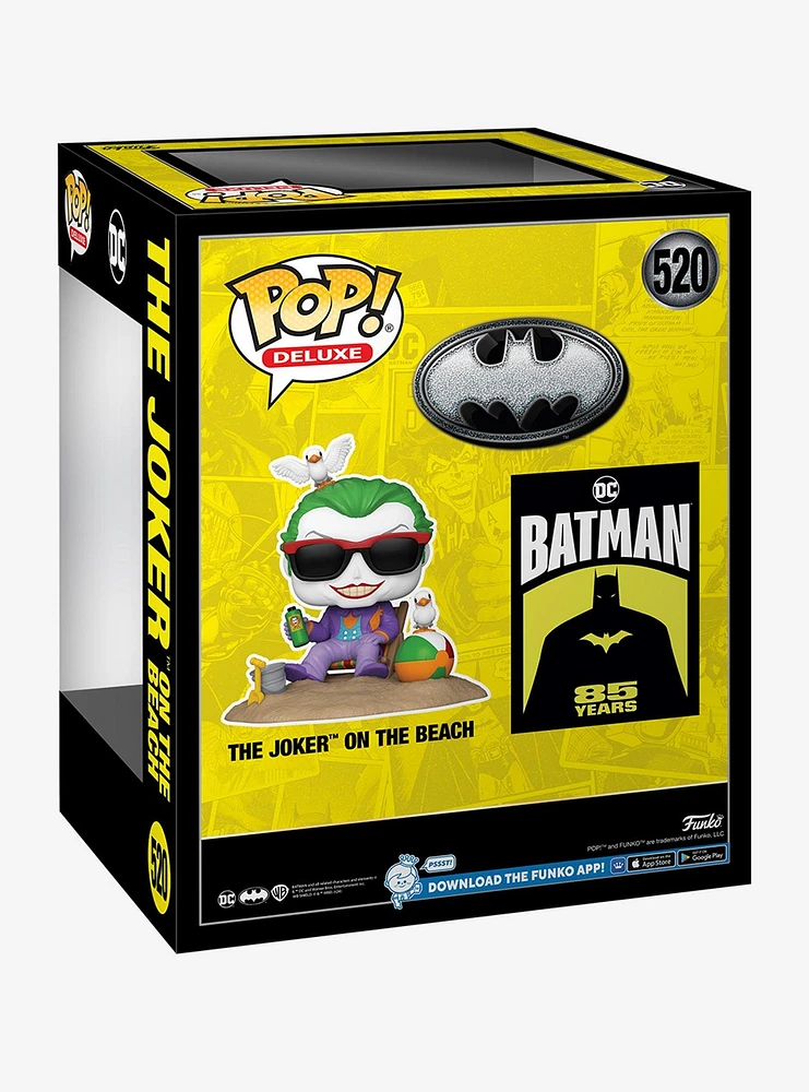 Funko DC Comics Batman Pop! Deluxe The Joker On The Beach Vinyl Figure