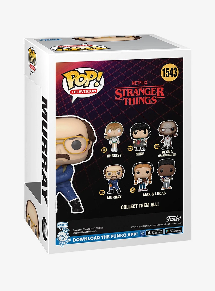 Funko Stranger Things Pop! Television Murray Vinyl Figure