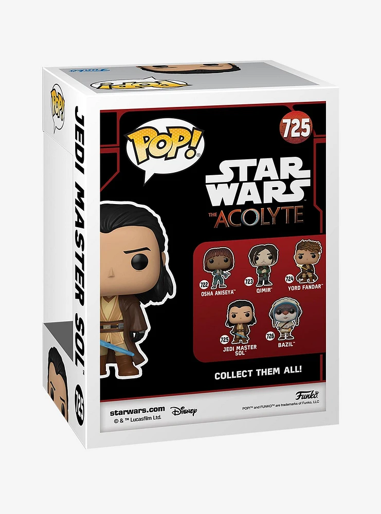 Funko Star Wars: The Acolyte Pop! Jedi Master Sol Vinyl Bobble-Head