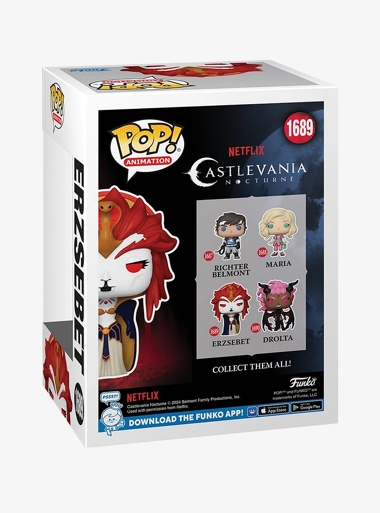 Funko Castlevania: Nocturne Pop! Animation Erzsebet Vinyl Figure