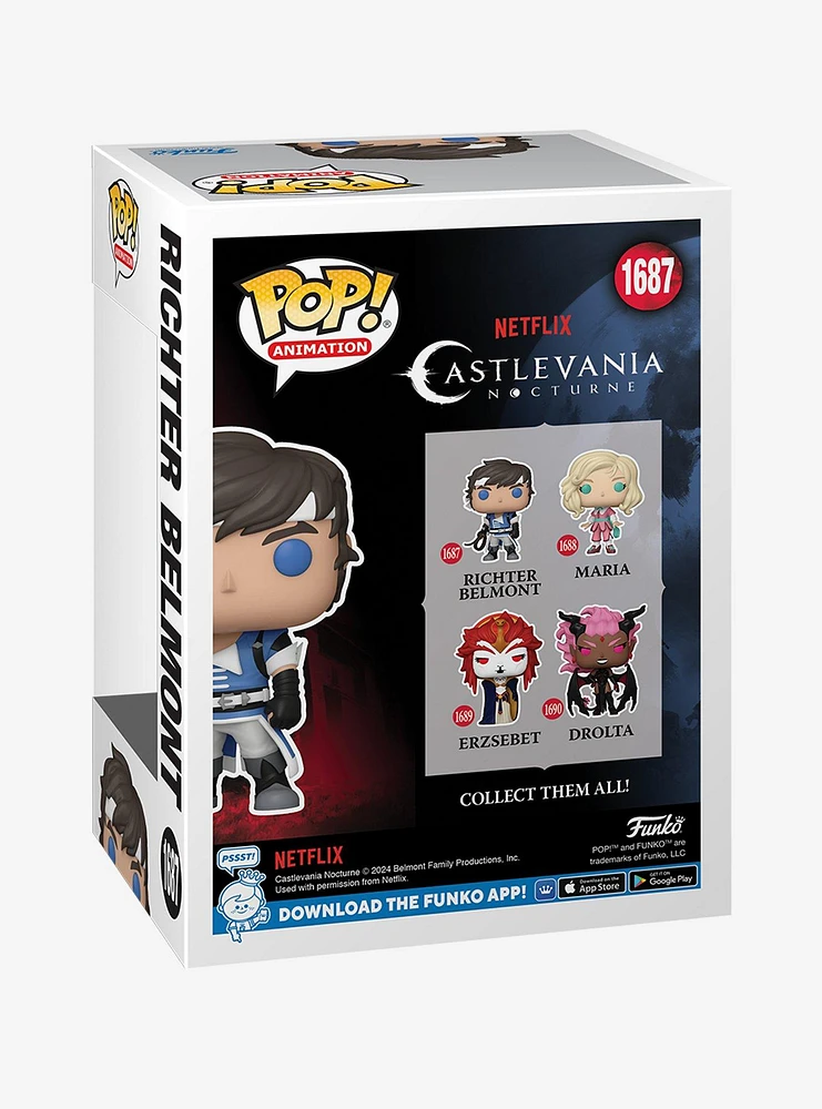 Funko Castlevania: Nocturne Pop! Animation Richter Belmont Vinyl Figure