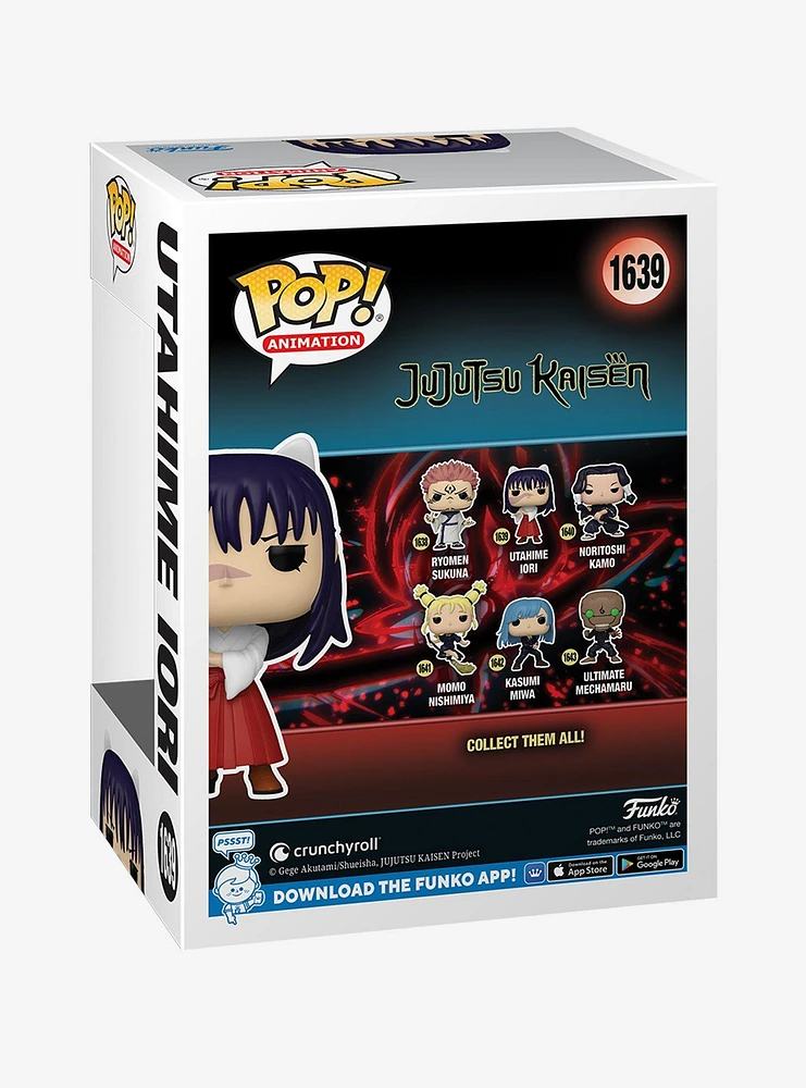 Funko Jujutsu Kaisen Pop! Animation Utahime Iori Vinyl Figure