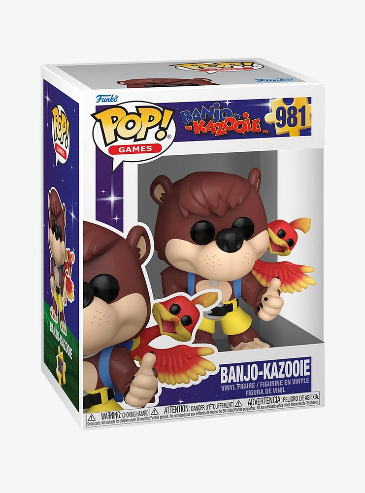 Funko Banjo-Kazooie Pop! Games Banjo-Kazooie Vinyl Figure