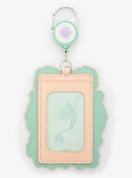 Disney The Little Mermaid Ariel Floral Frame Retractable Lanyard - BoxLunch Exclusive