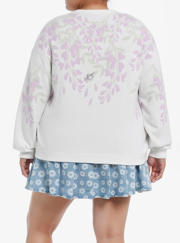 Her Universe Bridgerton Wisteria Girls Cardigan Plus