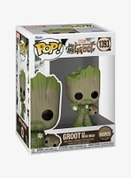 Funko Pop! Marvel 85th Anniversary We Are Groot Groot as Iron Man Vinyl Bobblehead Figure