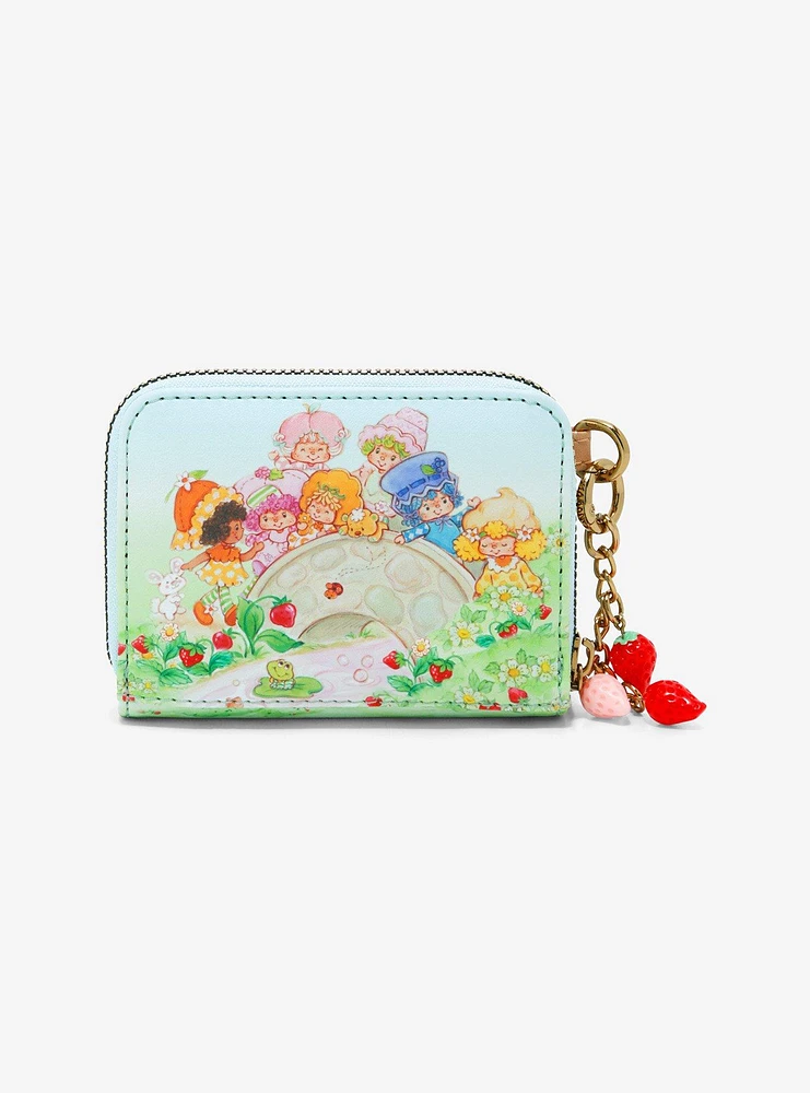 Strawberry Shortcake Characters Mini Zipper Wallet