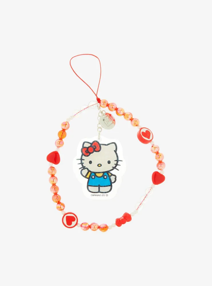 Hello Kitty Bead Phone Charm