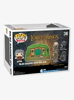 Funko Pop! Town The Lord of the Rings Bilbo Baggins with Bag-End Vinyl Figure