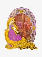 Loungefly Disney Tangled Rapunzel and Flynn Lenticular Limited Edition Enamel Pin