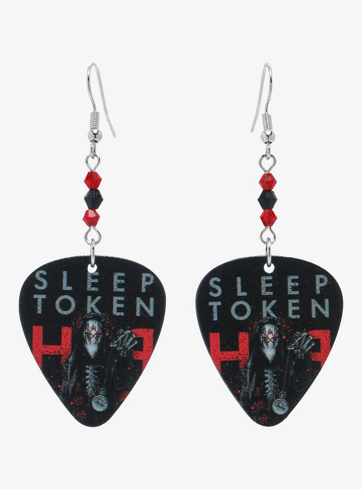 Sleep Token Guitar Pick Earrings