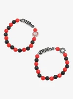 Bad Omens Logo Beaded Best Friend Bracelet Set