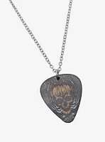 Ice Nine Kills Pumpkin Man Guitar Pick Necklace