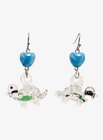 Sweet Society Glass Turtle Earrings