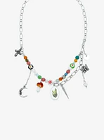 Thorn & Fable Frog Pendant Bead Charm Necklace