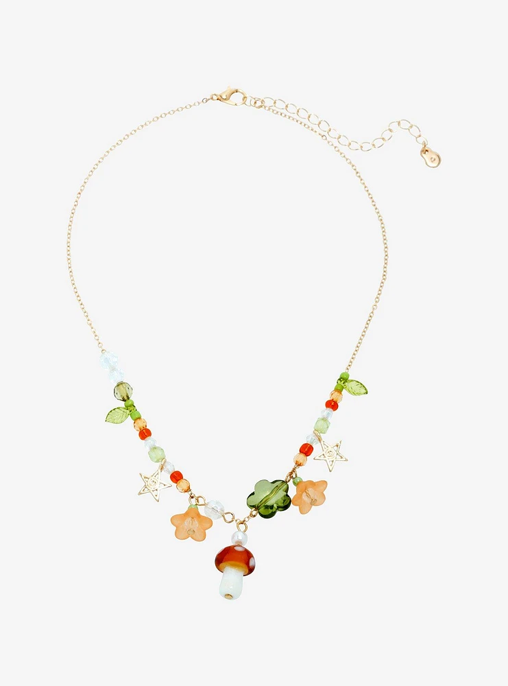 Thorn & Fable Mushroom Star Choker Necklace Set