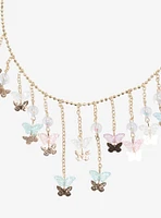Thorn & Fable Dangling Butterfly Necklace