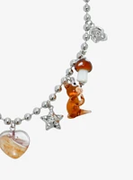 Sweet Society Glass Animal Charm Necklace