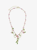 Thorn & Fable Sakura Falling Leaves Necklace