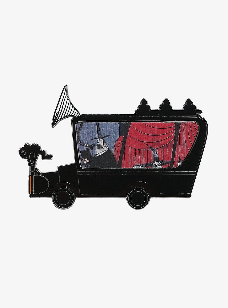 Loungefly The Nightmare Before Christmas Mayor Hearse Lenticular Enamel Pin