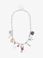 Thorn & Fable Joker Card Vintage Charm Necklace