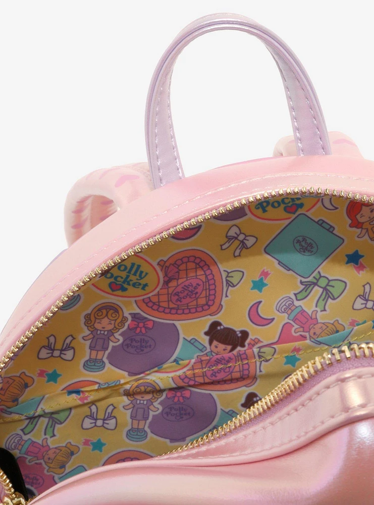 Loungefly Polly Pocket Compact Playset Mini Backpack