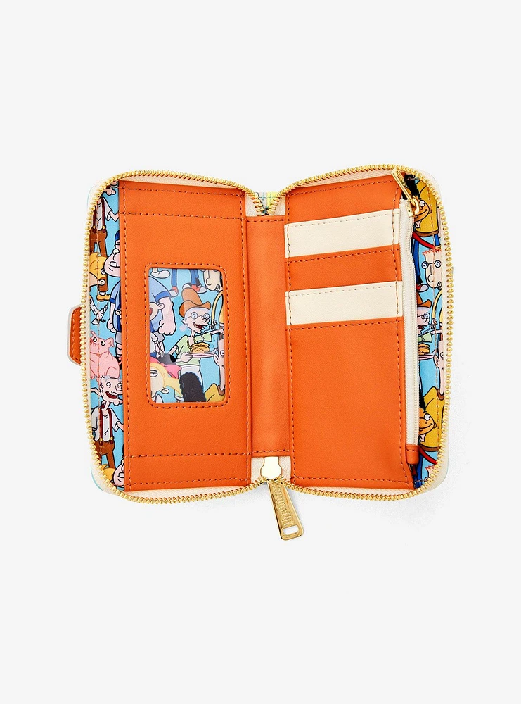 Loungefly Hey Arnold! House Zipper Wallet