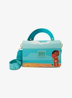 Loungefly Disney Moana Ocean Waves Crossbody Bag