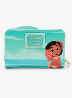 Loungefly Disney Moana Ocean Waves Zipper Wallet