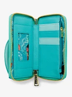 Loungefly Disney Moana Ocean Waves Zipper Wallet