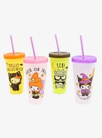 Hello Kitty And Friends Halloween Color-Changing Acrylic Travel Cup Set