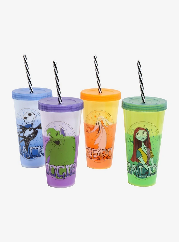 The Nightmare Before Christmas Color-Changing Travel Cup Set