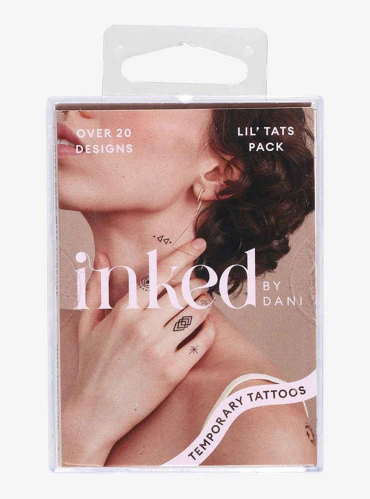 INKED By Dani Lil' Tats Temporary Tattoo Set