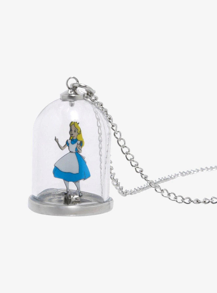 Disney Alice In Wonderland Alice Dome Necklace